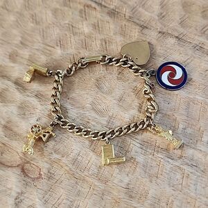 Vintage New York City Charm Bracelet
